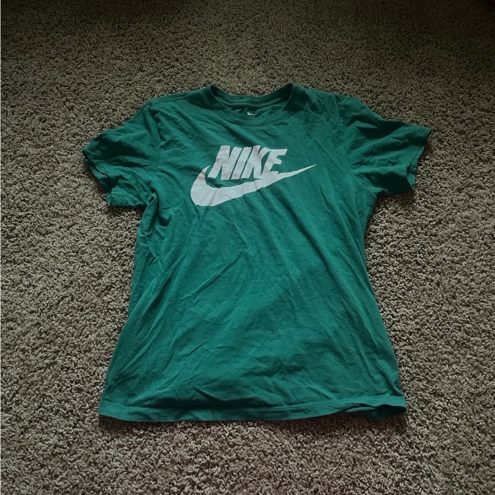 Green Nike T-shirt
